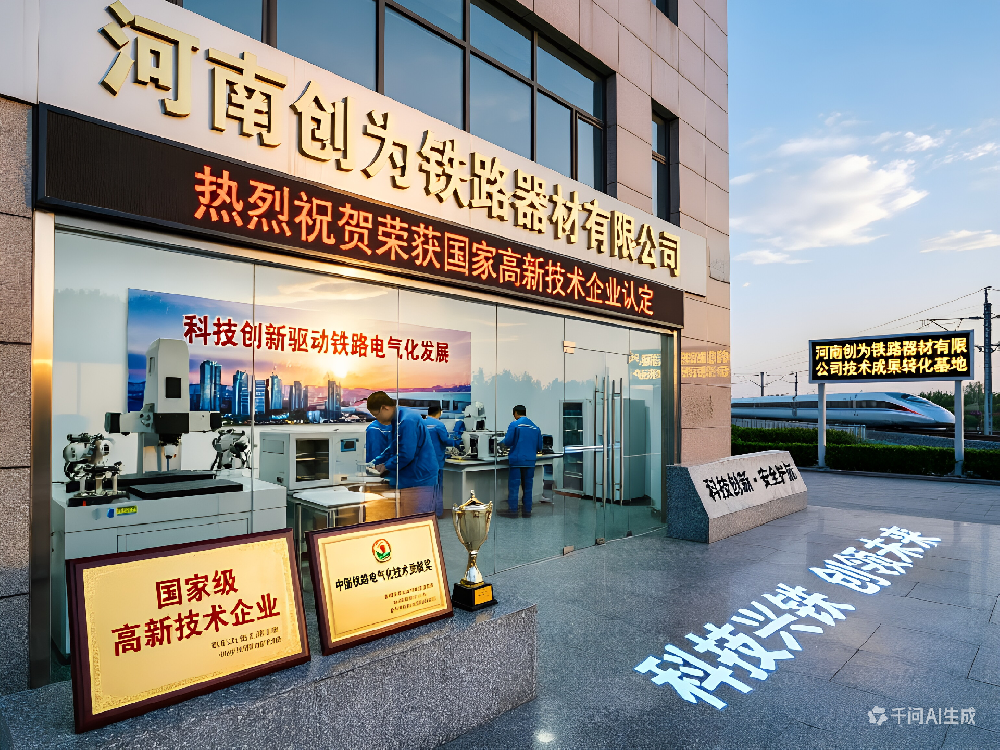 创为铁路荣获高新技术企业认定