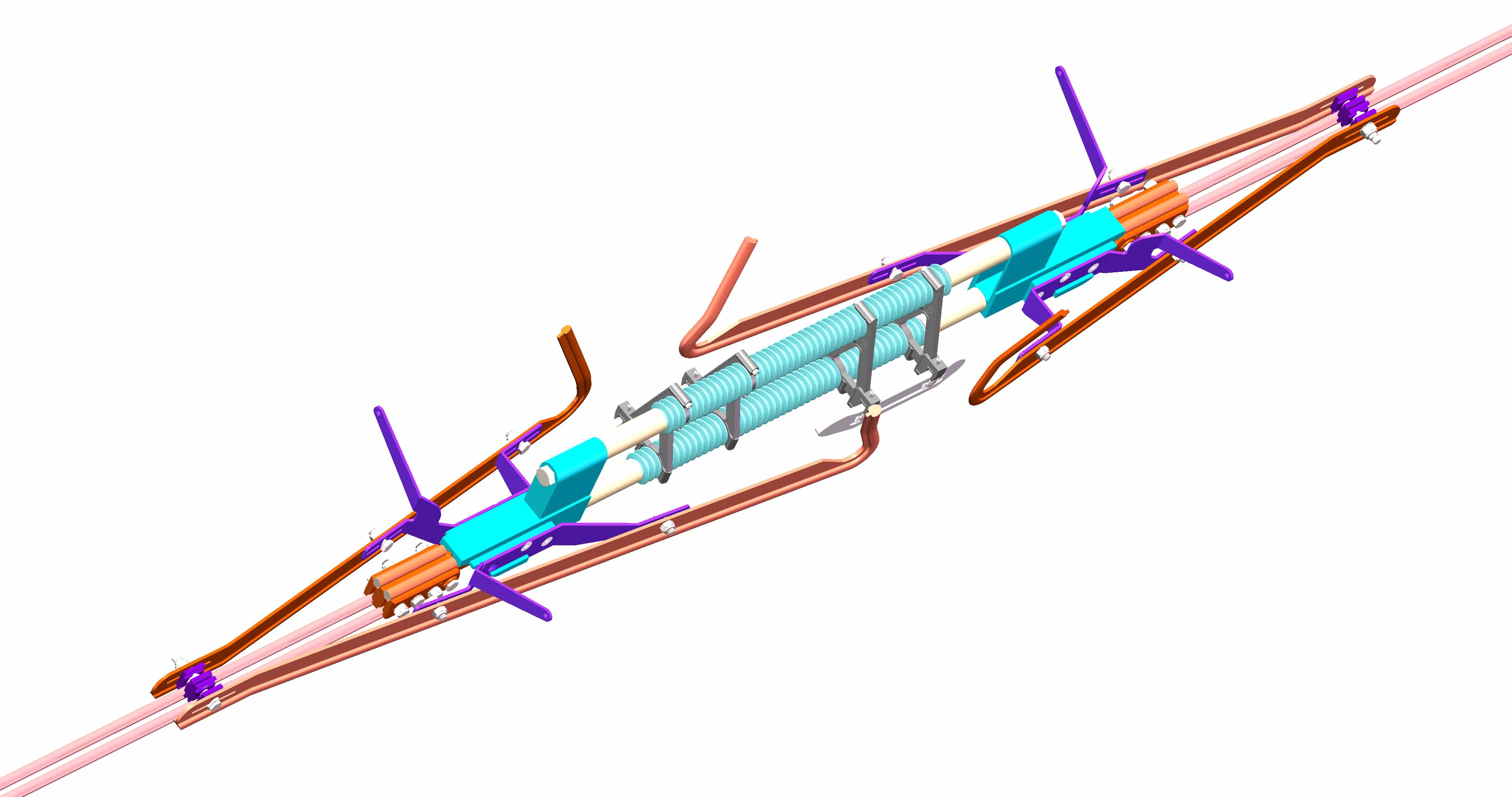 1.5kV柔性双线分段绝缘器