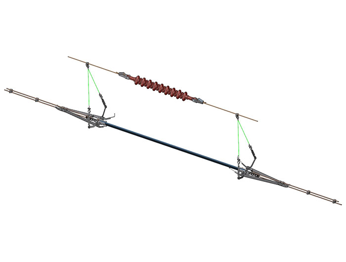 电气化铁路接触网用分相绝缘器（经典款）