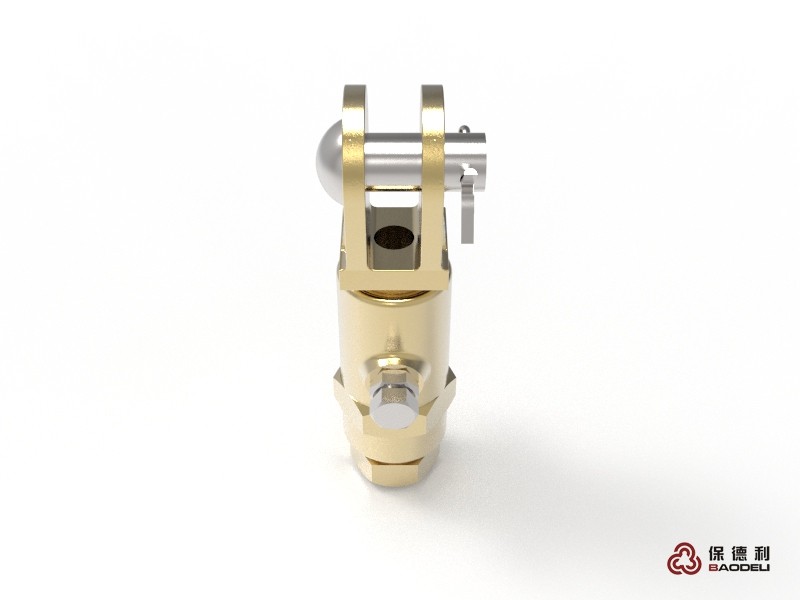 顶丝型接触线终端锚固线夹 3